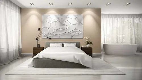 3D Gypsum Mural Model Mougins - DecorMania UK